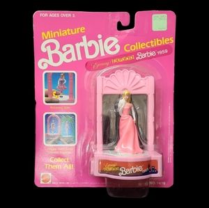 Vintage Miniature Barbie Collectibles "Evening Enchantment  Barbie 1959"